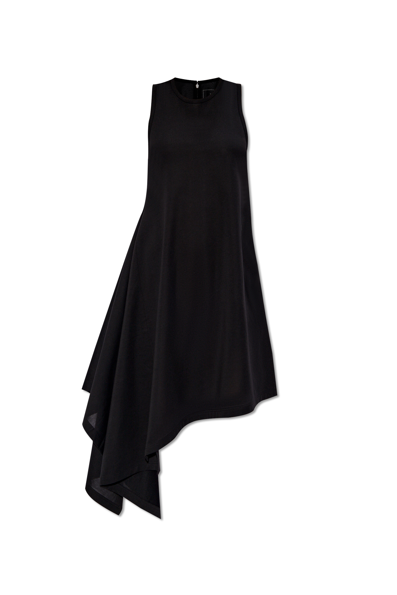 Y-3 Yohji Yamamoto Asymmetrical sleeveless dress | Women's 
